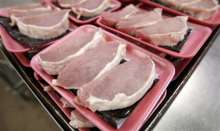 The U.S. Department of Agriculture's Food Safety and Inspection Service is lowered its temperature recommendation for cooking pork to 145 degrees. 